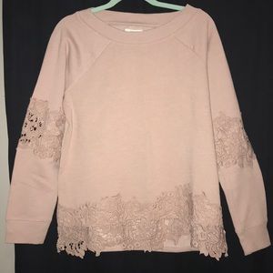 Dusty rose sweatshirt